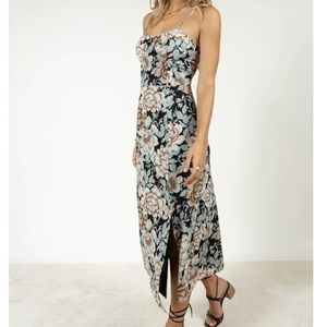 BOHME Floral Midi Dress *NEVER WORN*